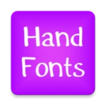 Logo of Handwritten Free Font Theme android Application 